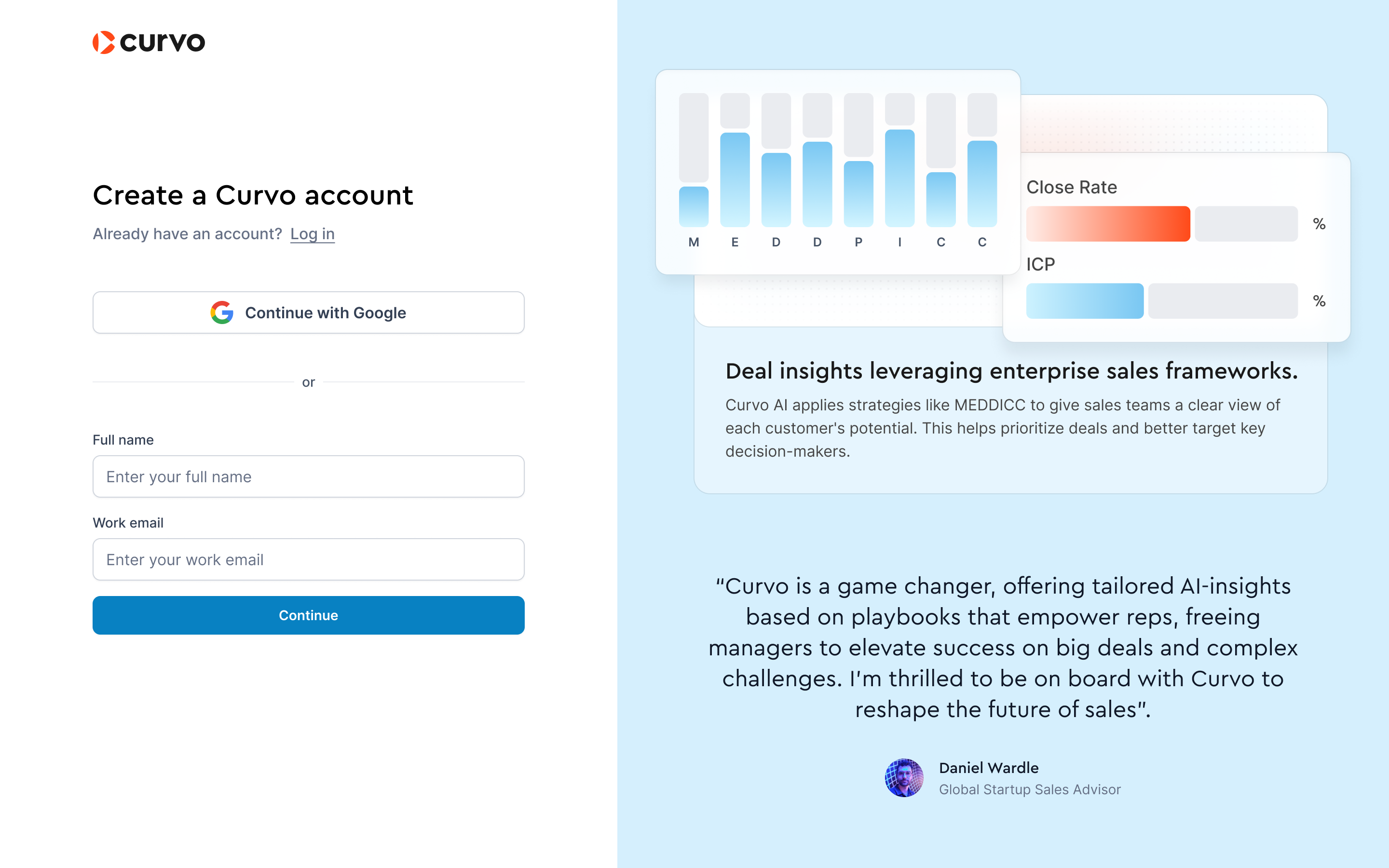 Curvo AI: Deal intelligence for next-generation sales team 2