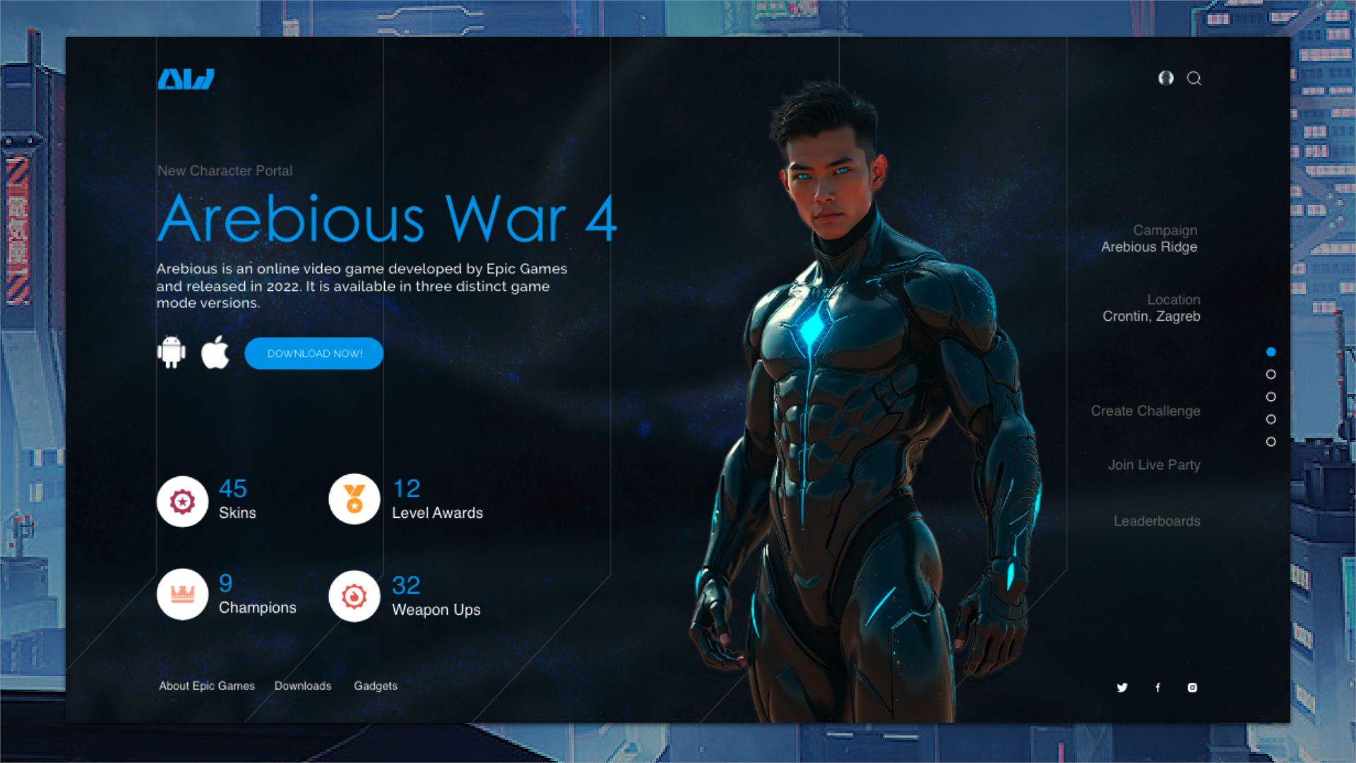 Arebious War 4 Concept