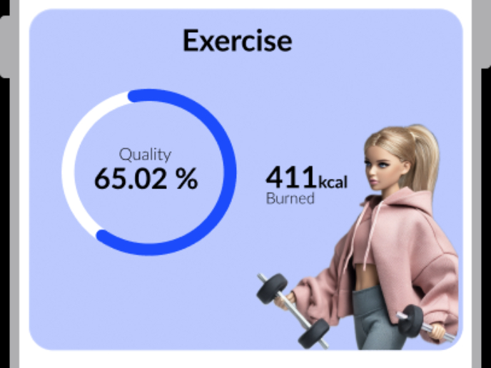 Barbiie Girl Health App