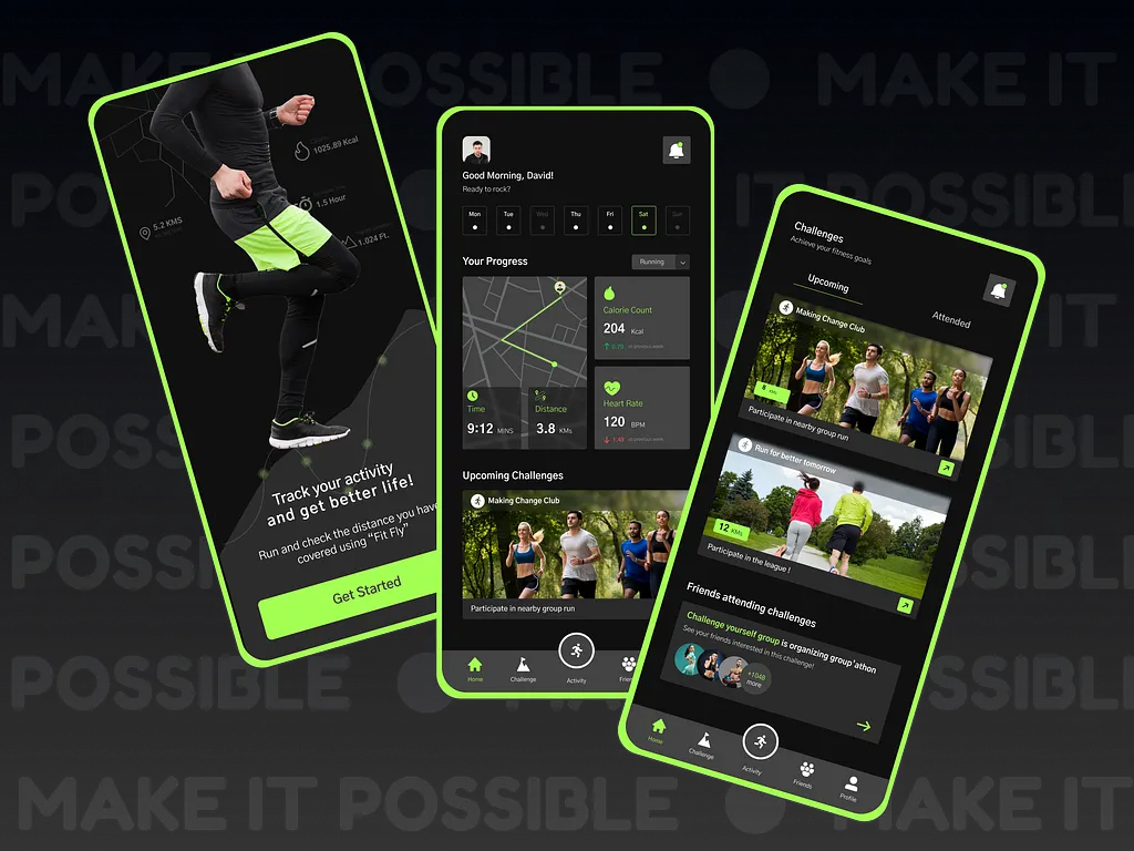 A User-Friendly Fitness App Design