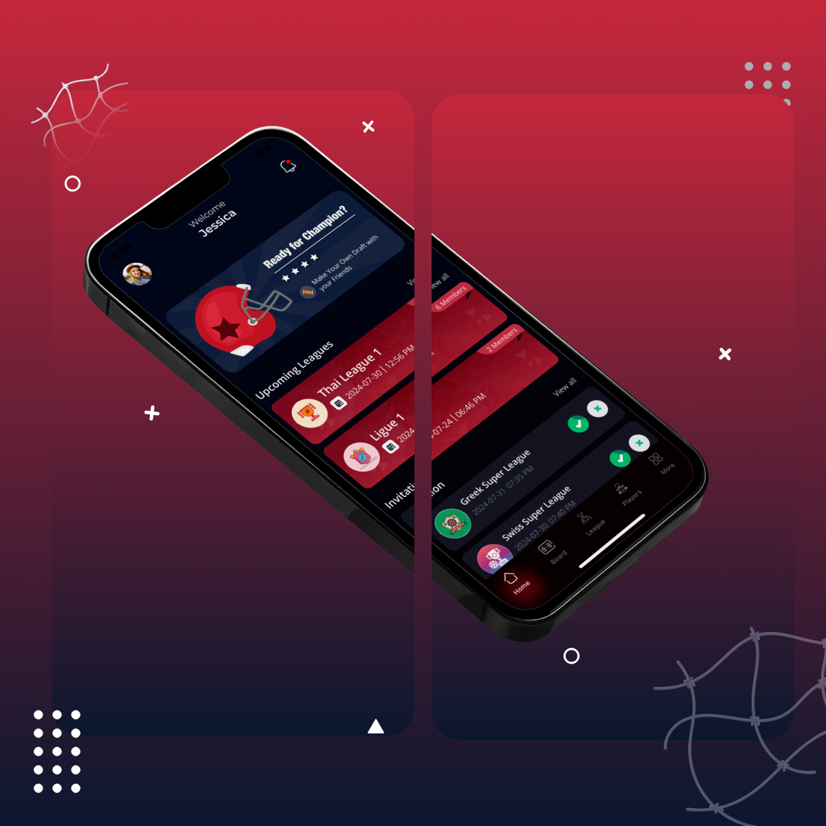 Fantasy Sports App Design 1