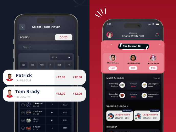 Fantasy Sports App Design