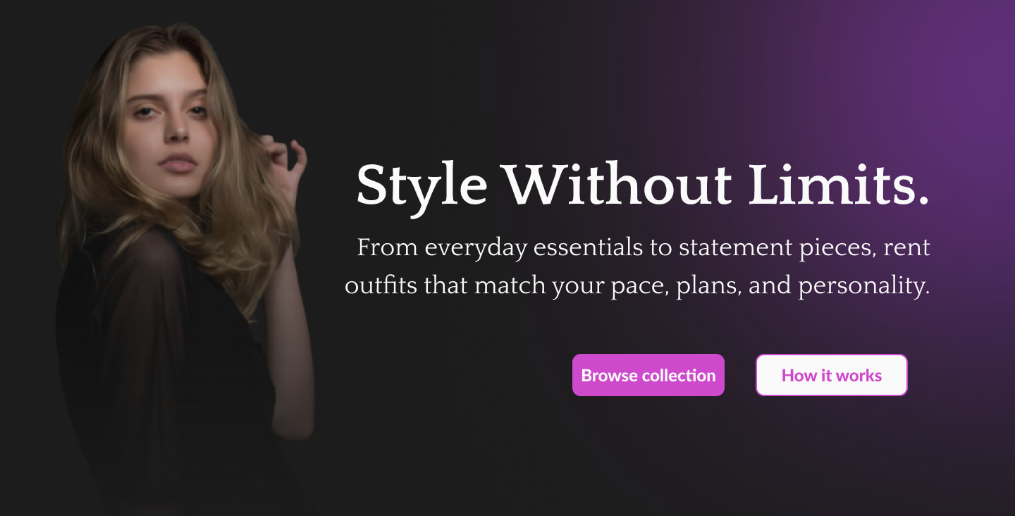 LOOP - Fashion Service Landing Page