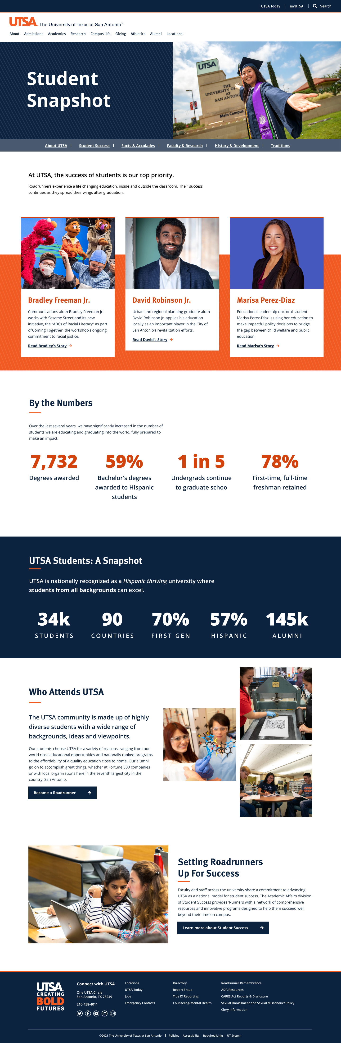 UTSA About Pages 2