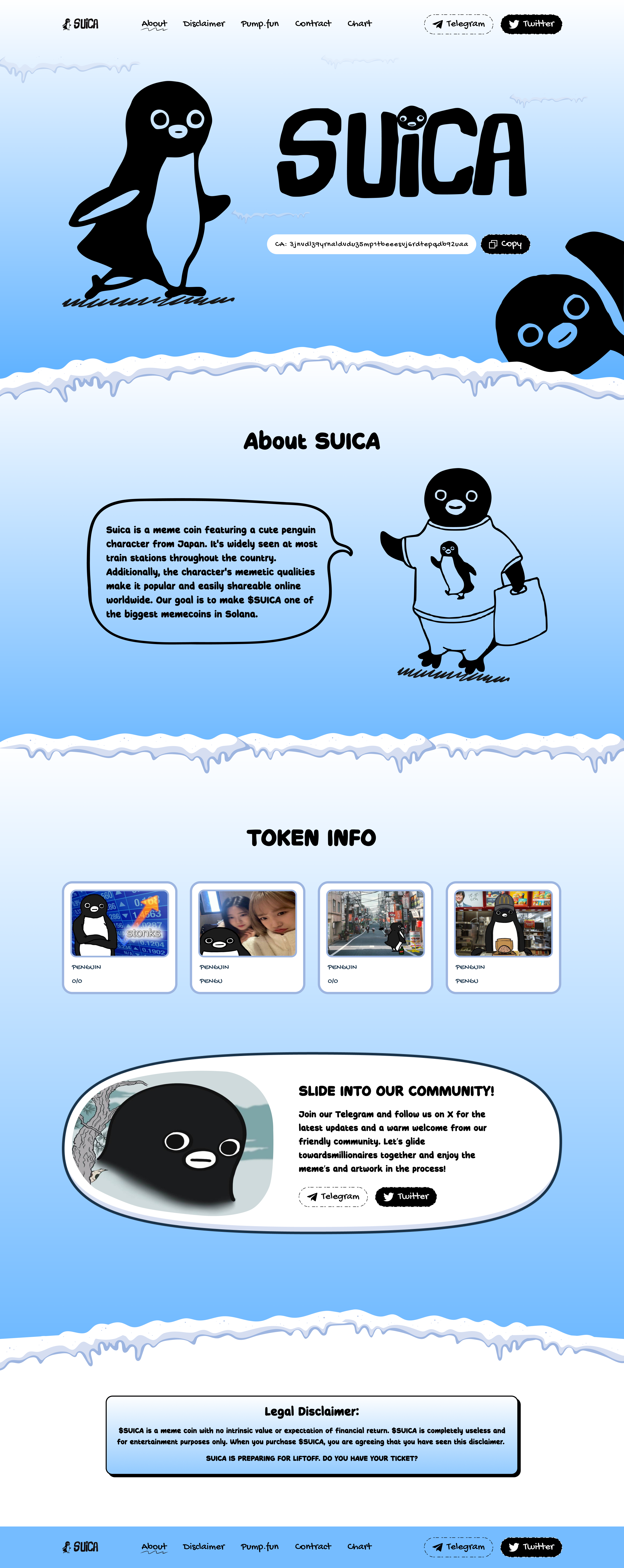 SUICA- Meme Coin Landing Page 2