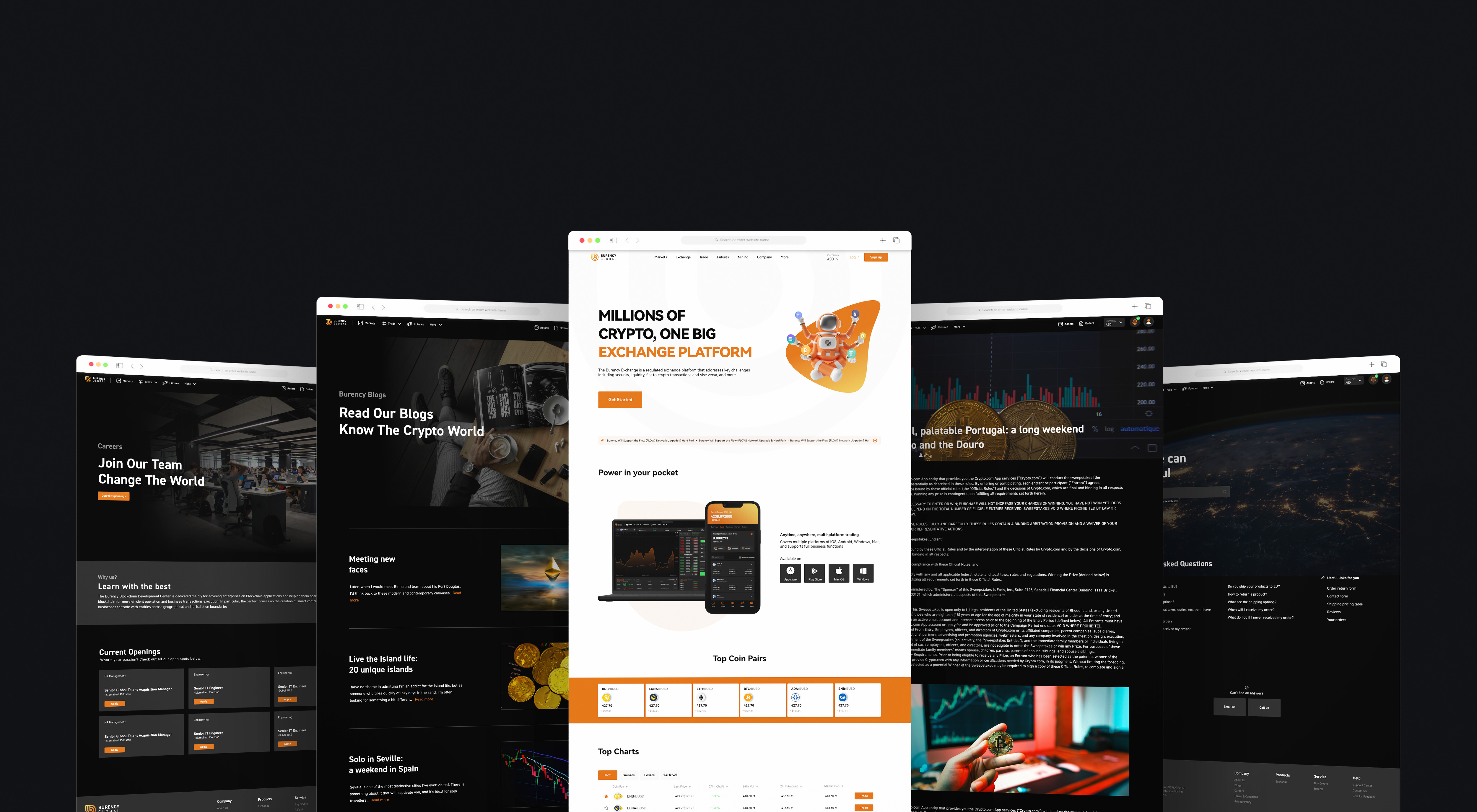 Burency (A crypto Exchange)