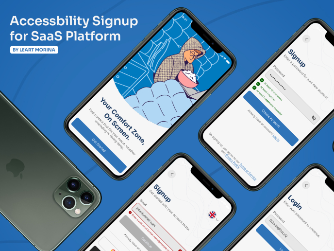 Accessible Signup Form