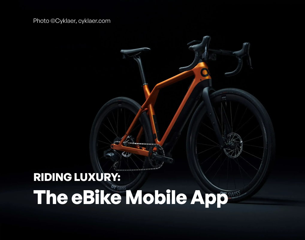 Riding Luxury: The eBike Mobile App