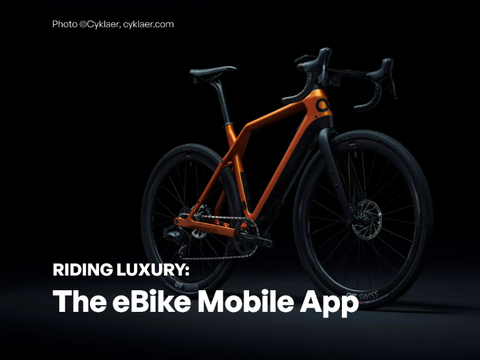 Riding Luxury: The eBike Mobile App