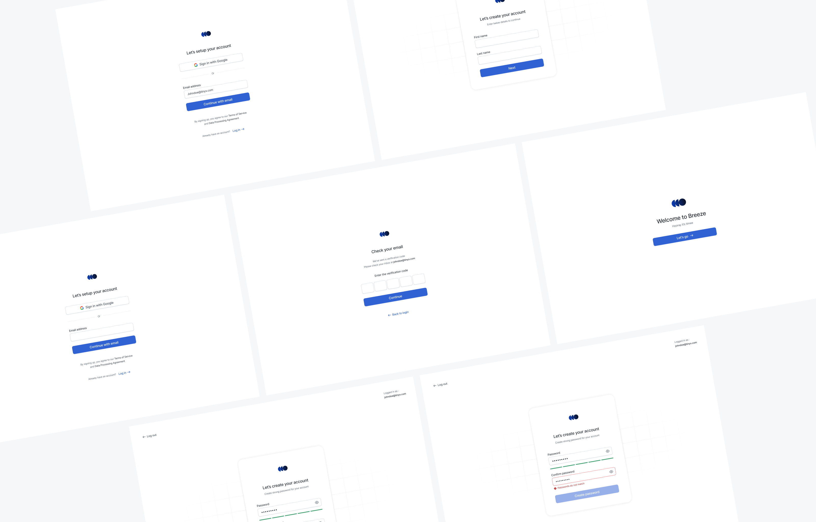 User onboarding - SaaS Application